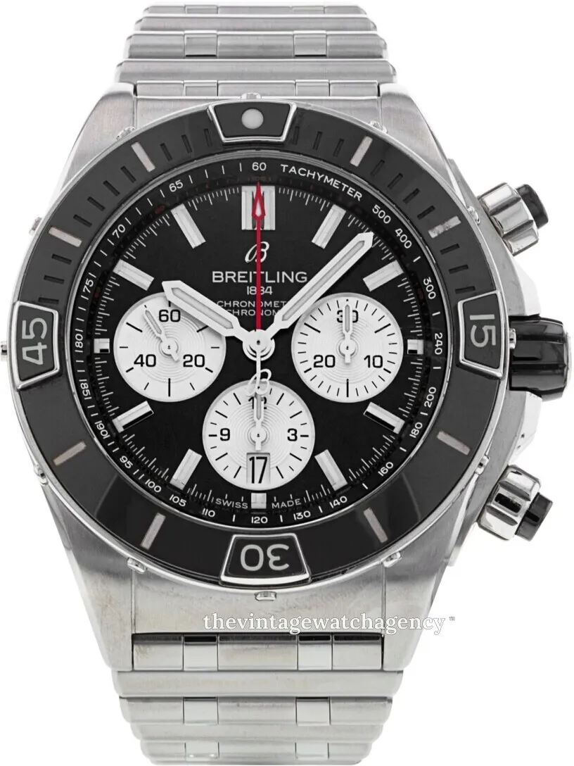 Breitling Chronomat AB0136251B1A1 44mm Stainless steel Black