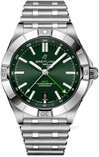 Breitling Chronomat P323981A1L1A1 40mm Stainless steel Green