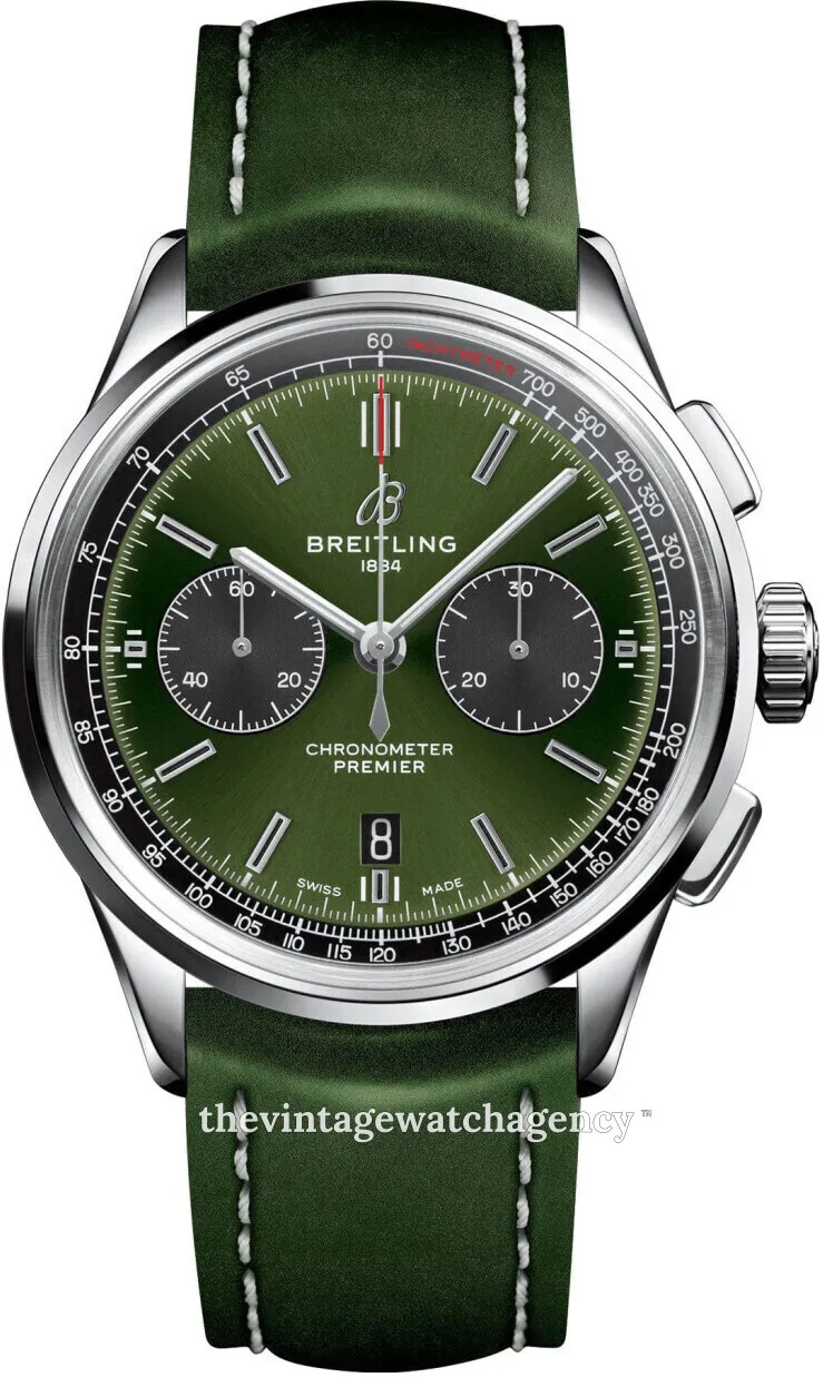 Breitling for Bentley AB0118A11L1X1 42mm Stainless steel Green