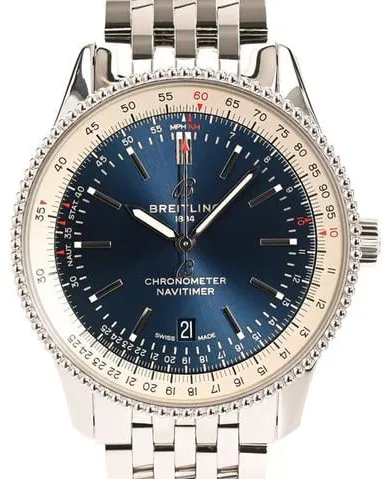 Breitling Navitimer A17326211C1A1 41mm Stainless steel Blue