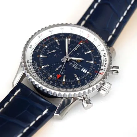 Breitling Navitimer A24322 46mm Stainless steel Blue 5