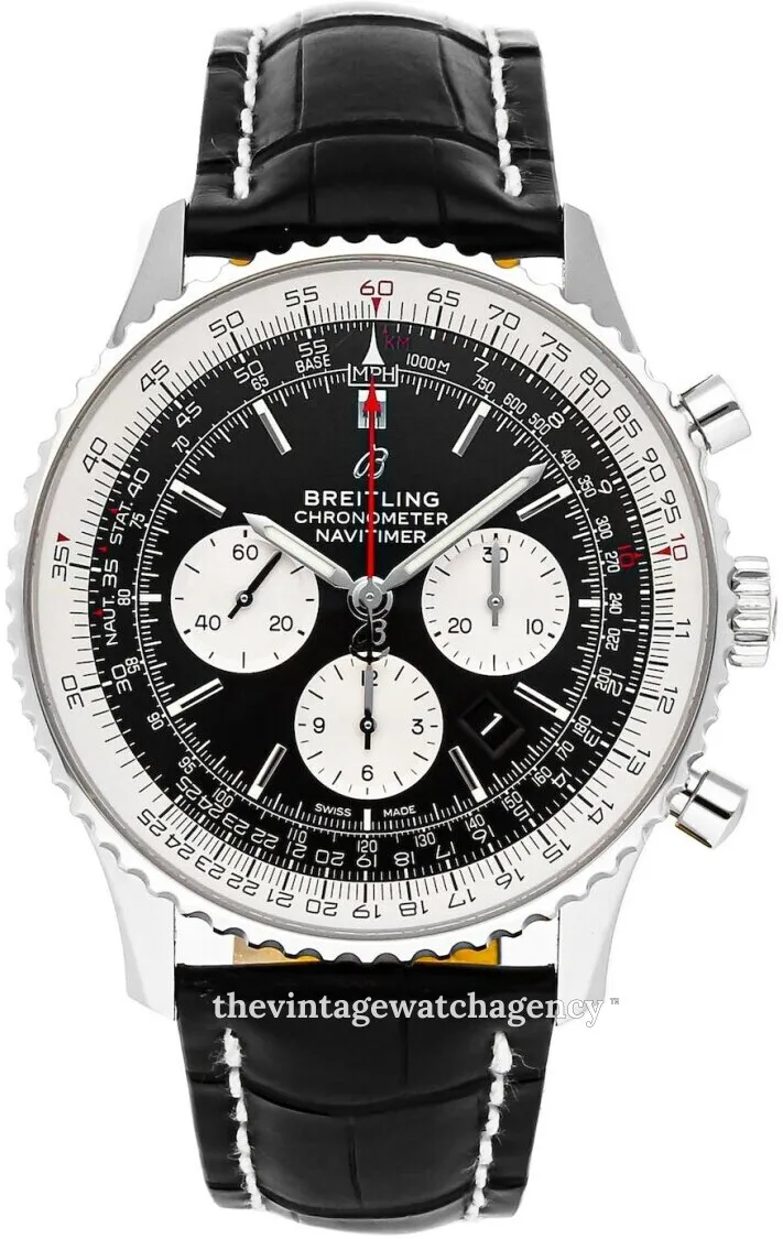 Breitling Navitimer AB0127211B1P2 46mm Stainless steel Black