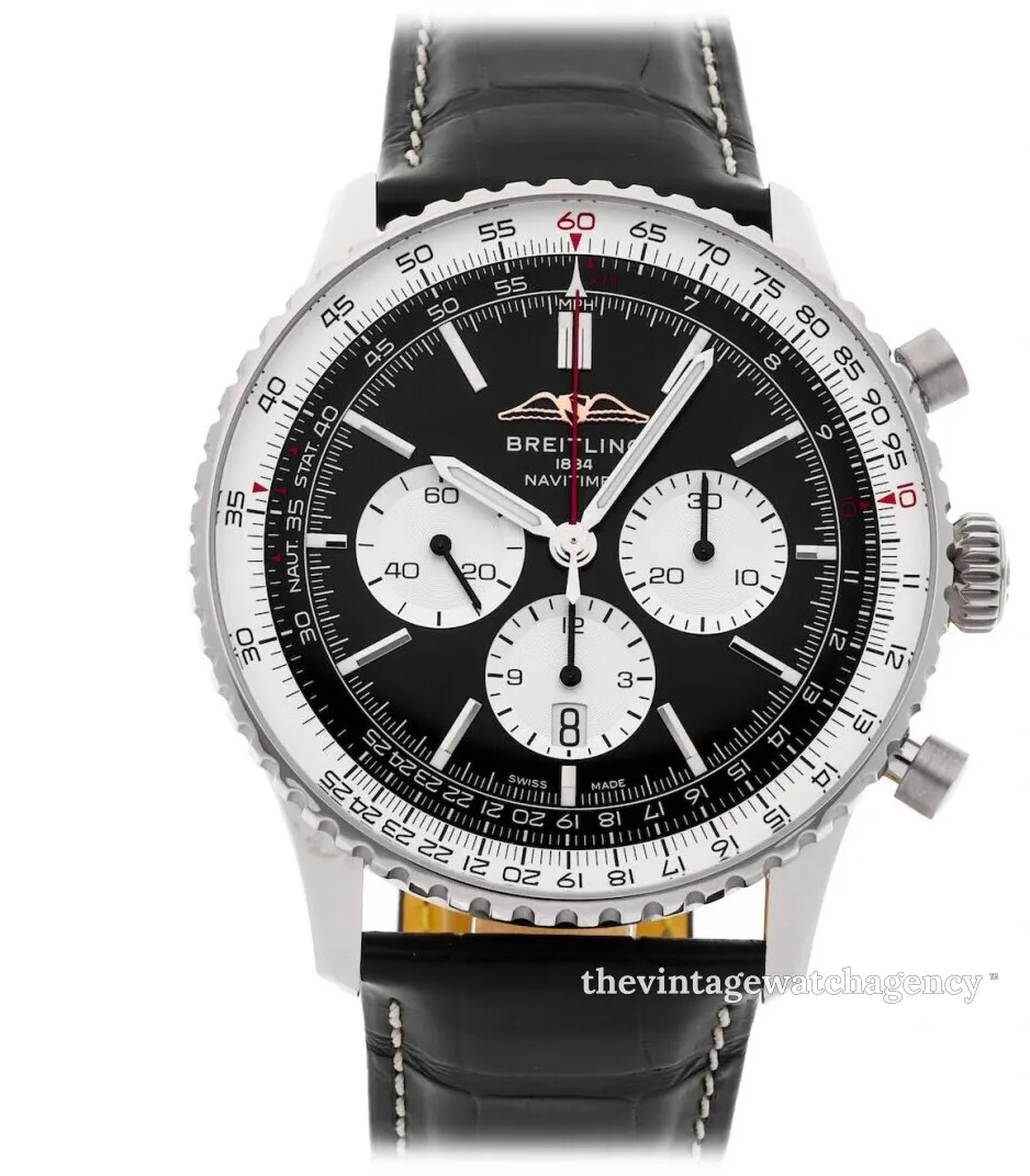 Breitling Navitimer AB0137211B1P1 46mm Stainless steel Black