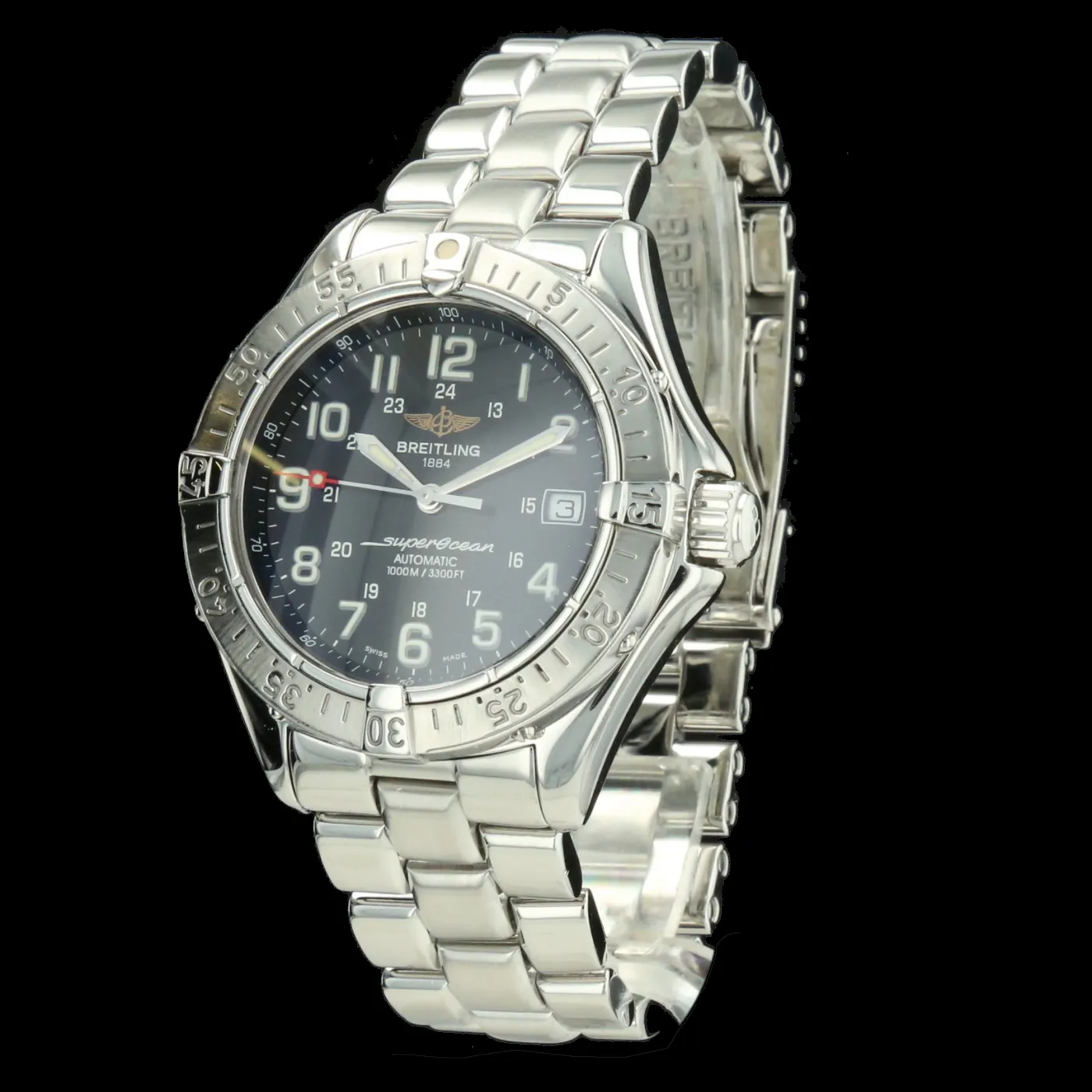 Breitling Superocean A17040 42mm Stainless steel Black 1