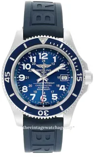 Breitling Superocean A17365D11C1S1 Stainless steel Blue