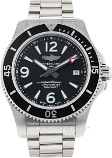 Breitling Superocean A17366021B1S1 Stainless steel Black