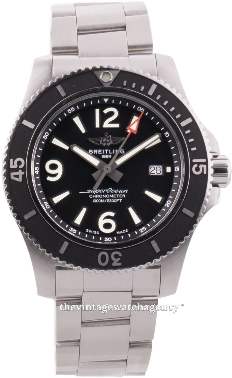 Breitling Superocean A17367 44mm Stainless steel Black