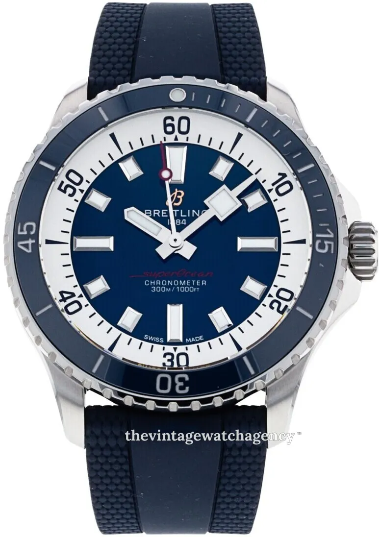 Breitling Superocean A17375E71C1S1 42mm Stainless steel Blue