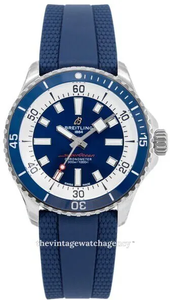 Breitling Superocean A17376211C1S1 44mm Stainless steel Blue