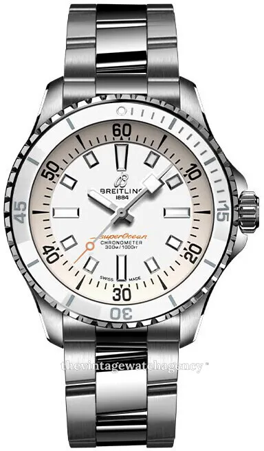 Breitling Superocean A17377211A1A1 36mm Stainless steel White