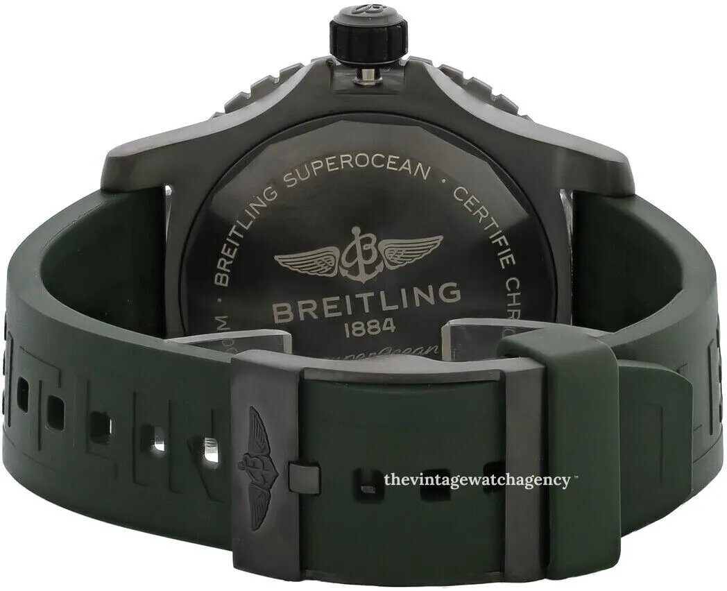 Breitling Superocean V17369241L1S2 48mm Black titanium Green 2