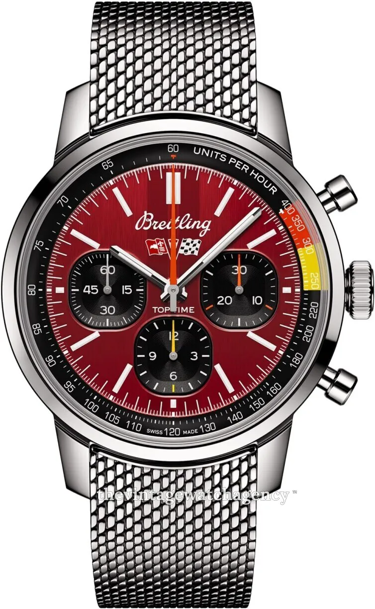 Breitling Top Time AB01761A1K1A1 41mm Stainless steel Red