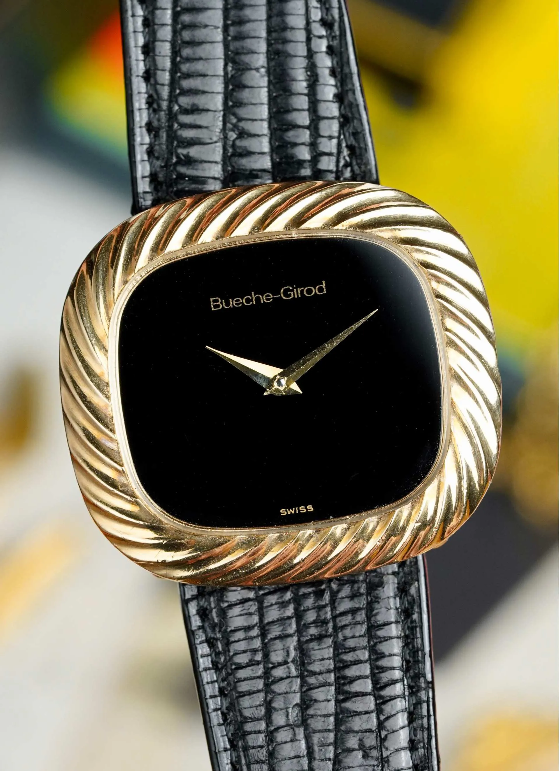 Bueche-Girod 35mm Yellow gold Black 1