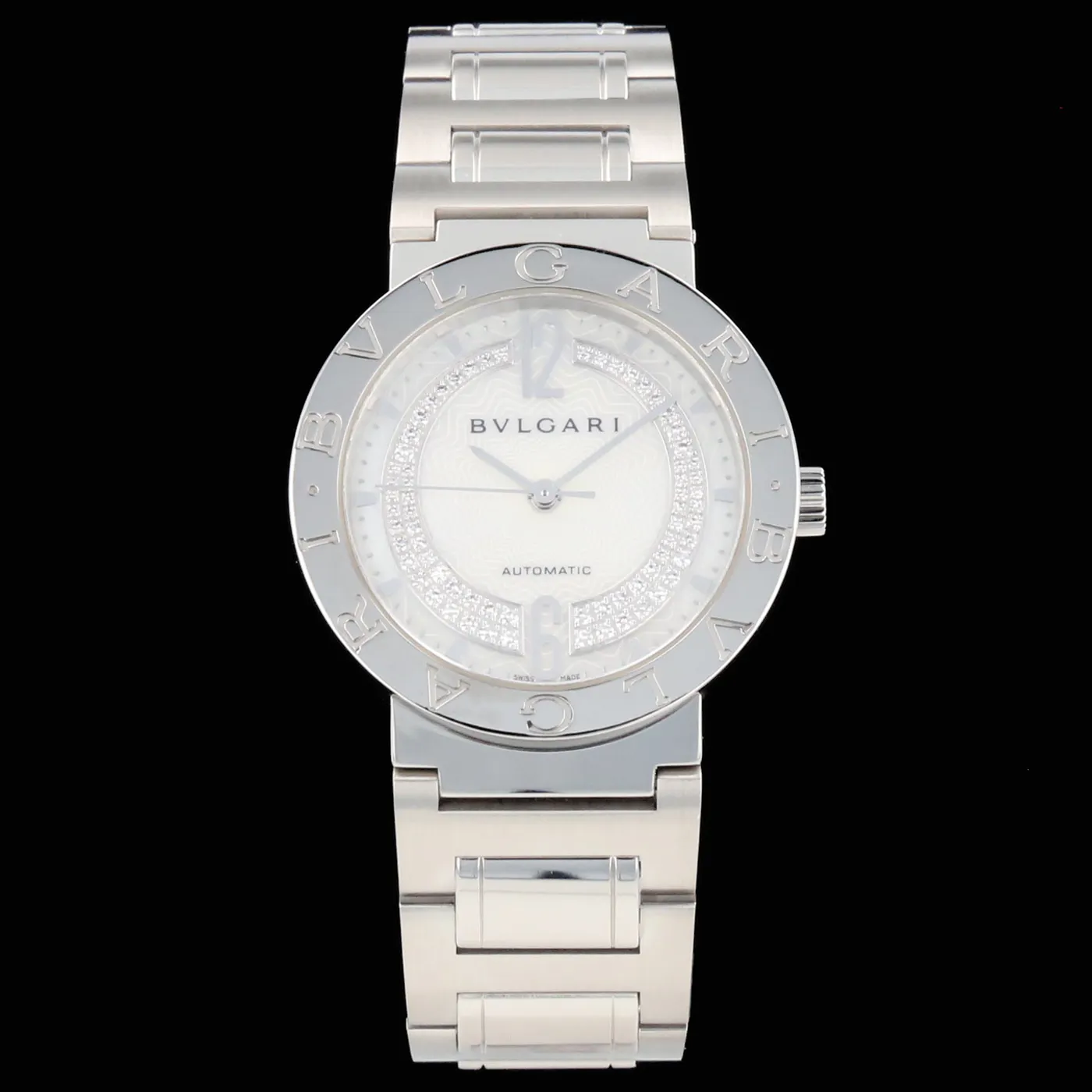 Bulgari Bulgari BB 33 SS 33mm Stainless steel White