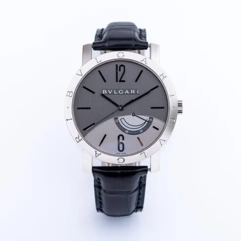 Bulgari Bulgari BB W 41 GL 41mm White gold Gray