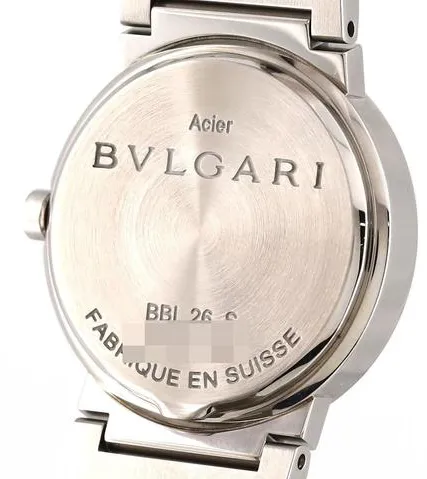 Bulgari Bulgari BB26SS/BBL26S/BB26WSSD 26mm White 5