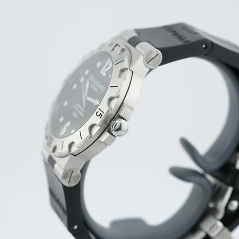 Bulgari Diagono SD 38 S 38mm Stainless steel Black 4