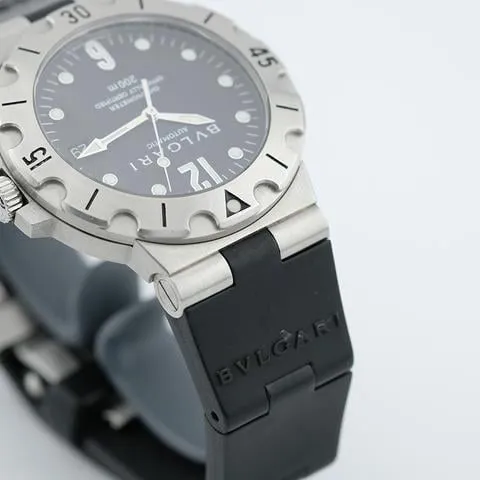 Bulgari Diagono SD 38 S 38mm Stainless steel Black 6