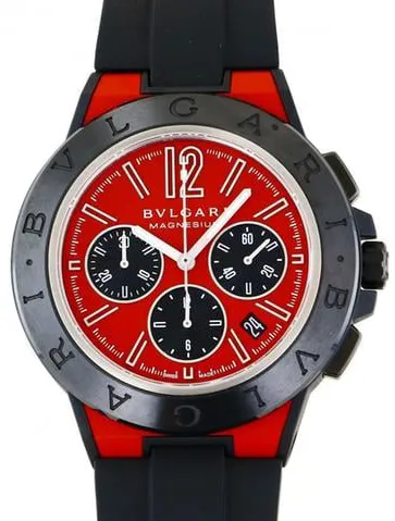 Bulgari Diagono DG42C9SMCVDCH 42mm Ceramic Red