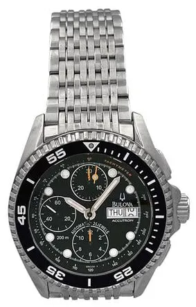 Bulova Accutron 65C00 43mm Stainless steel Black