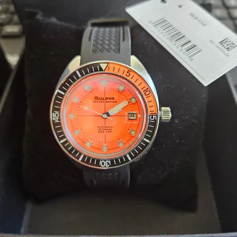 Bulova Archive 96B350 41mm Stainless steel Orange