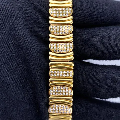 Cartier Baignoire WB5004D8 23mm Yellow gold White 6