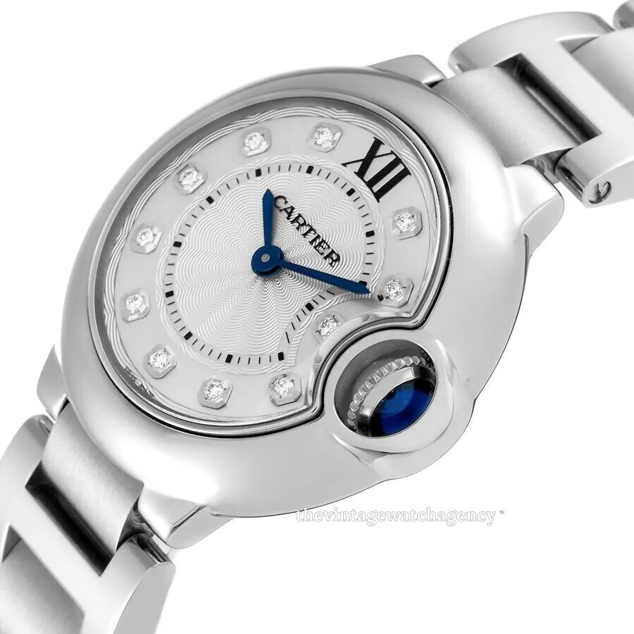 Cartier Ballon Bleu 28mm WE902073 28mm Stainless steel Silver 2