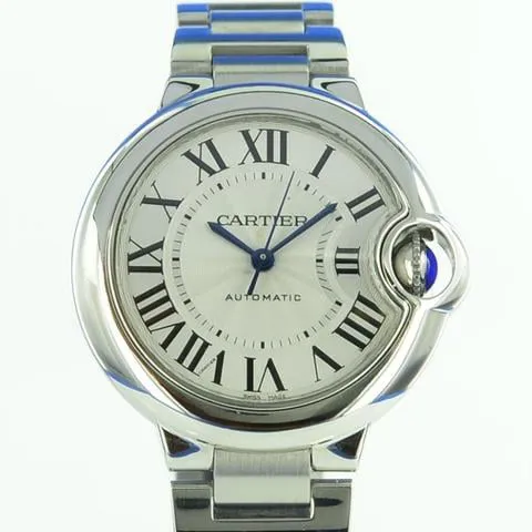 Cartier Ballon Bleu 33mm 3489 33mm Stainless steel Silver 1