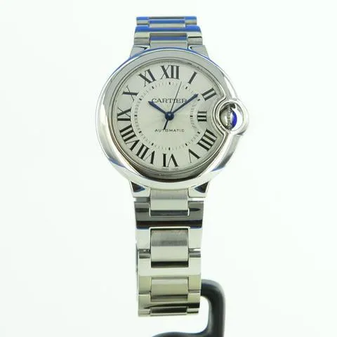 Cartier Ballon Bleu 33mm 3489 33mm Stainless steel Silver 2