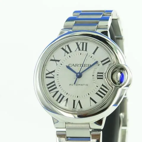 Cartier Ballon Bleu 33mm 3489 33mm Stainless steel Silver 5