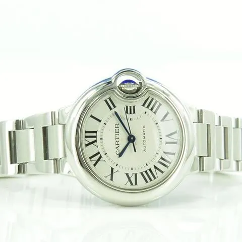 Cartier Ballon Bleu 33mm 3489 33mm Stainless steel Silver 9