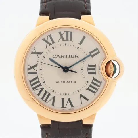 Cartier Ballon Bleu 36mm W6900356 36mm Yellow gold Silver