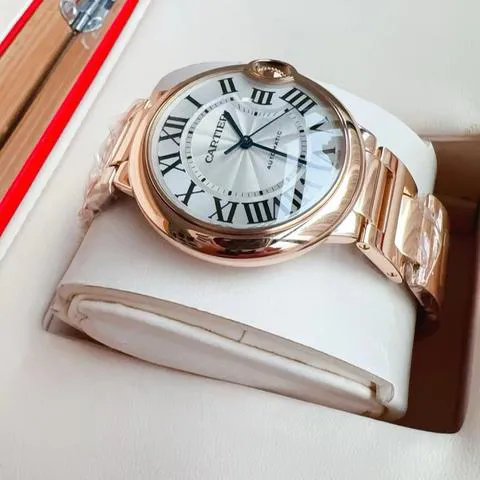 Cartier Ballon Bleu 36mm W69004Z2 36mm Rose gold Silver 3