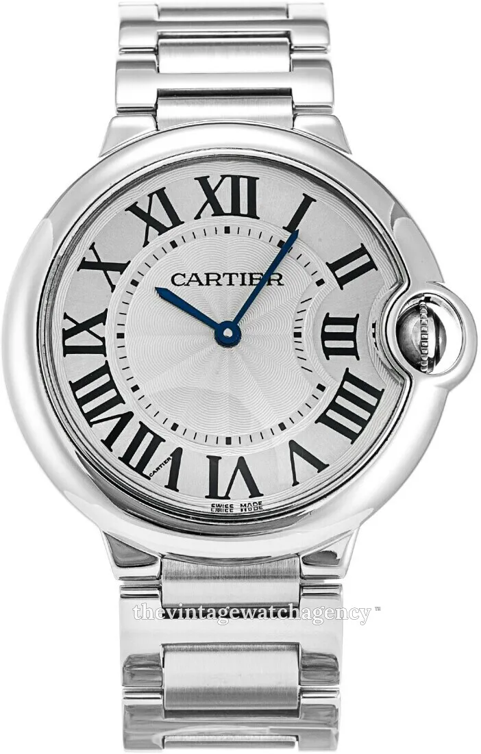 Cartier Ballon Bleu 36mm W69011Z4 36.5mm Stainless steel Silver