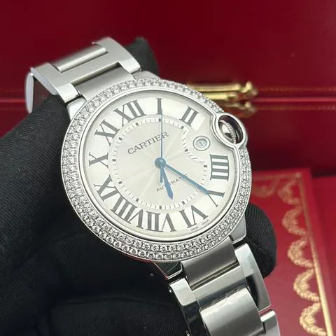 Cartier Ballon Bleu 42mm W69012Z4 42mm Stainless steel Silver 1