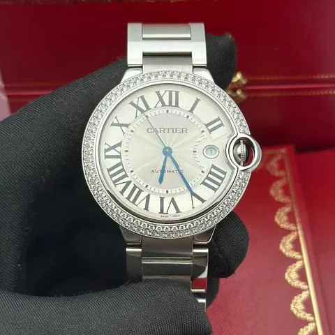 Cartier Ballon Bleu 42mm W69012Z4 42mm Stainless steel Silver 2