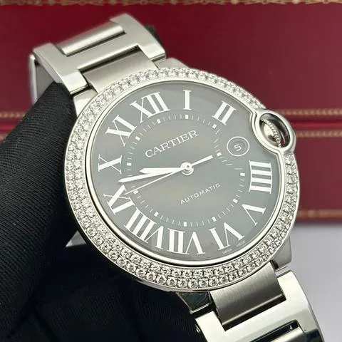 Cartier Ballon Bleu 42mm W69012Z4 42mm Stainless steel Silver 2