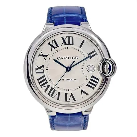 Cartier Ballon Bleu 42mm W69016Z4 42mm Stainless steel Silver