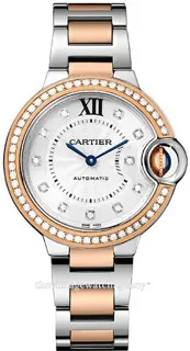 Cartier Ballon Bleu de Cartier W3BB0023 Rose gold and Stainless steel Silver