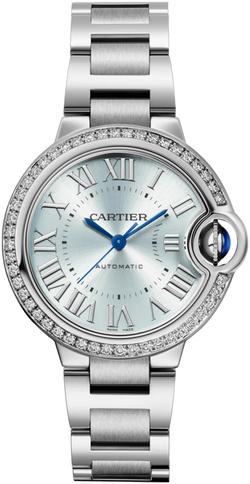 Cartier Ballon Bleu de Cartier W4BB0028 33mm Stainless steel Blue