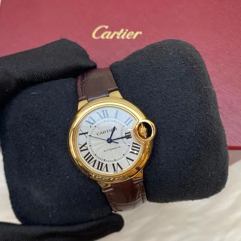 Cartier Ballon Bleu de Cartier W6920097 33mm Rose gold White