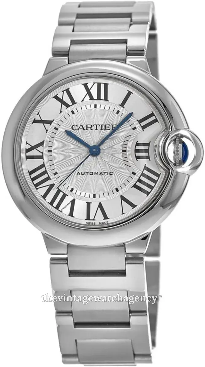 Cartier Ballon Bleu de Cartier WSBB0044 33mm Stainless steel Silver