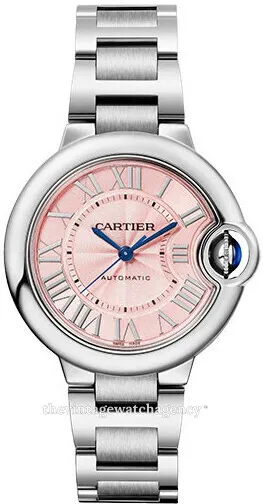 Cartier Ballon Bleu de Cartier WSBB0046 33mm Stainless steel Rose