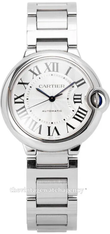 Cartier Ballon Bleu W6920046 36.5mm Stainless steel White