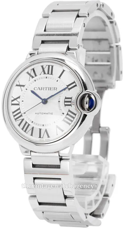 Cartier Ballon Bleu W6920046 36.5mm Stainless steel White 1