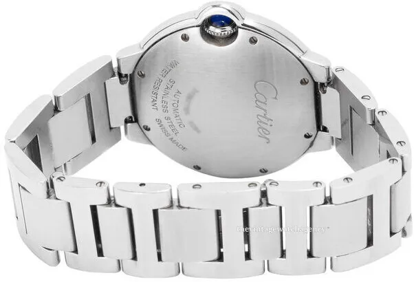 Cartier Ballon Bleu W6920046 36.5mm Stainless steel White 2