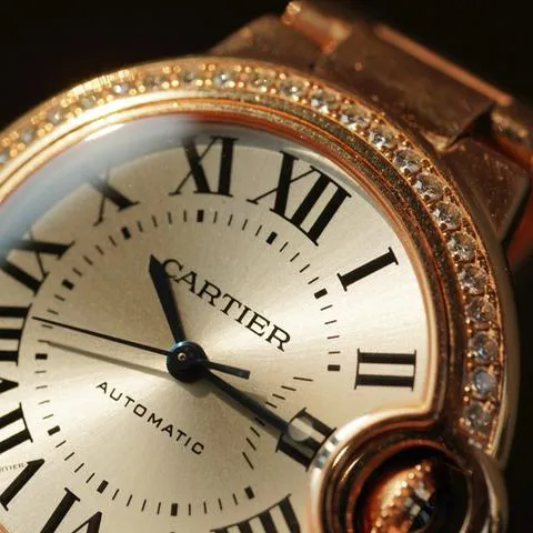 Cartier Ballon Bleu WJBB0036 33mm Rose gold Silver 6