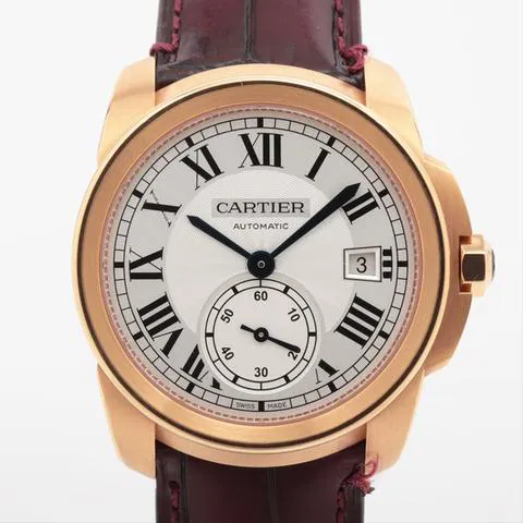 Cartier Caliber WGCA0003 42mm Rose gold Silver