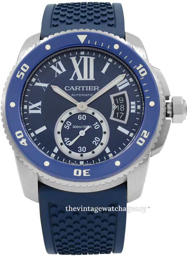 Cartier Caliber WSCA0011 42mm Stainless steel Blue