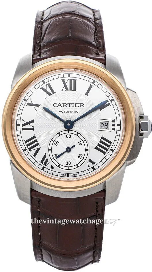 Cartier Calibre de Cartier W2CA0002 38mm Stainless steel Silver